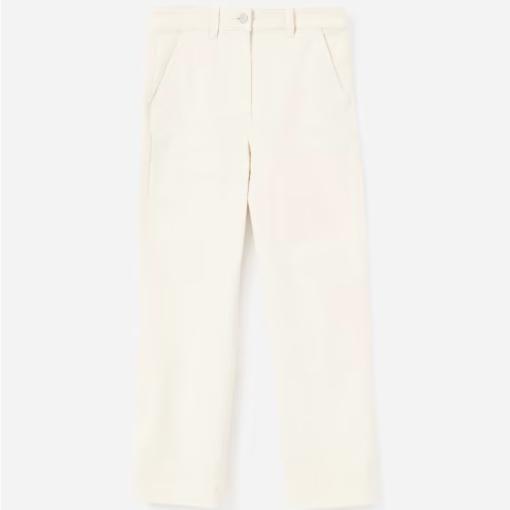 Everlane Women's Straight-Leg Crop in Sandstone size 12 Short
